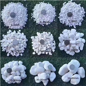 White Marble Pebbles