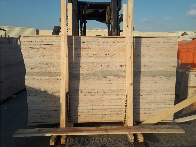 Roman Silver Travertine
