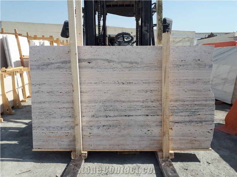Roman Silver Travertine