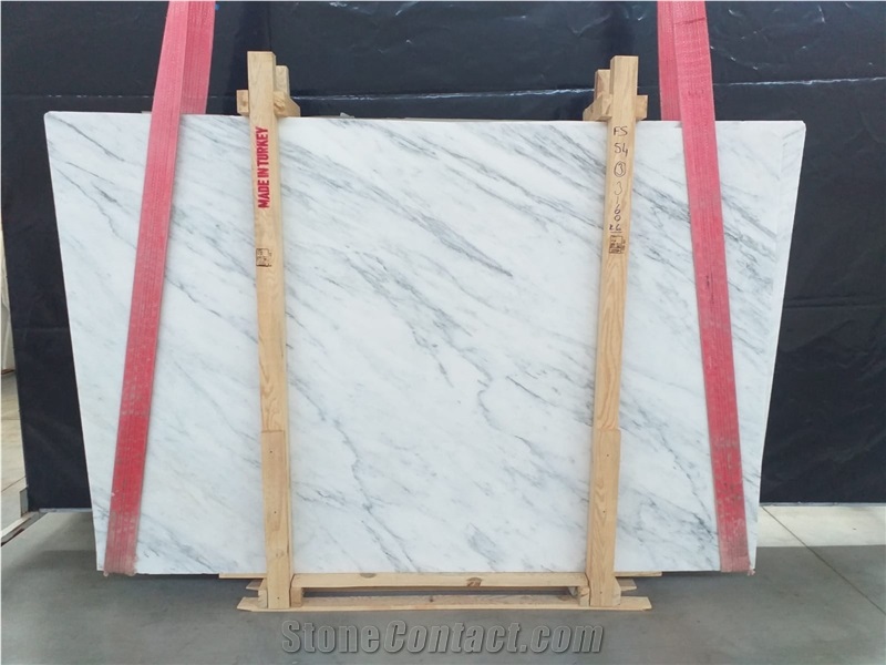 Karacasu White Marble Slabs