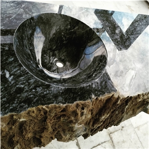 Marble Round Wash Basin Sink