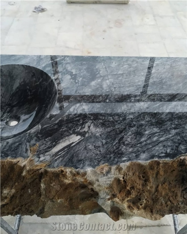 Marble Round Wash Basin Sink