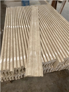 Marble &Onyx Chair Rail Molding Double Ogee Trims