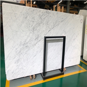 Prefab Carrara White Single Vanity Tops