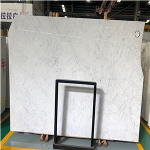 Prefab Carrara White Single Vanity Tops