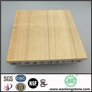 Sandstone Covering Honeycomb Panel Sandstone Covering Honeycomb Panel