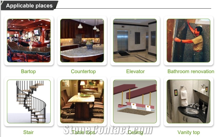 Sandstone Covering Honeycomb Panel