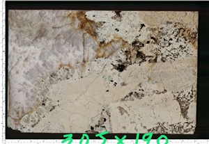 Pandora White Ivory Beige Granite Slabs Tiles New