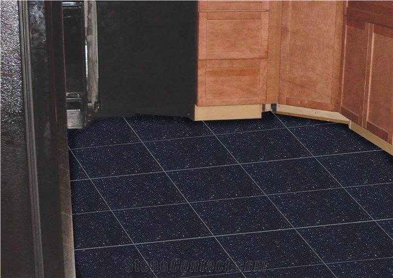 Black Galaxy Granite Tiles & Slabs