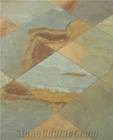 California Gold Slate Riven Tiles