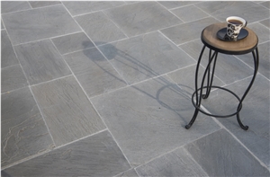 Castle Grey Brushed Finish Sandstone Tiles