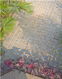 Grey Granite Paving Setts