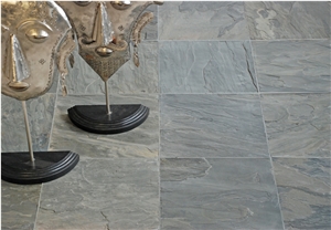 Grey Slate Riven Tiles & Slabs