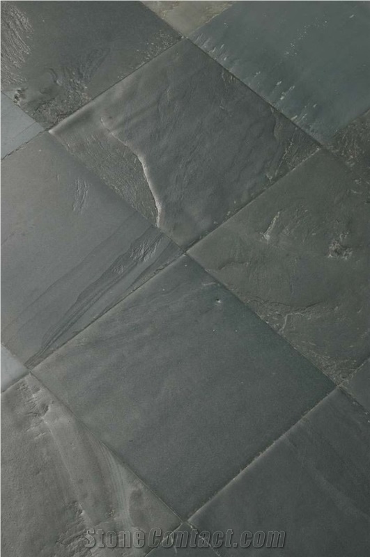 Jade Green Slate Antiqued Tiles