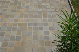 Kota Multi Natural Hand Cut Paving Setts