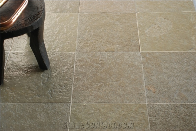 Lime Yellow Velvet Finish Tiles & Slabs