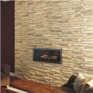 Mint Riven Natural Stone Wall Cladding Panel