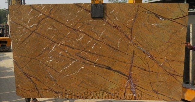 Rainforest Gold Marble Tiles & Slabs
