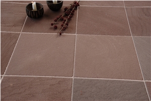 Sunset Red Textured Tiles & Slabs