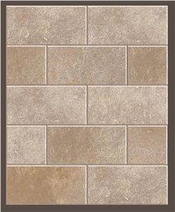 Tullier Metro Tile Antique Limestone Tiles