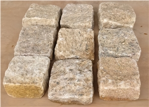 Yellow Granite Paving Setts
