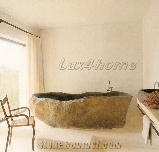 Natural Stone Bathtub Eclipse