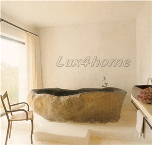 Natural Stone Bathtub Eclipse