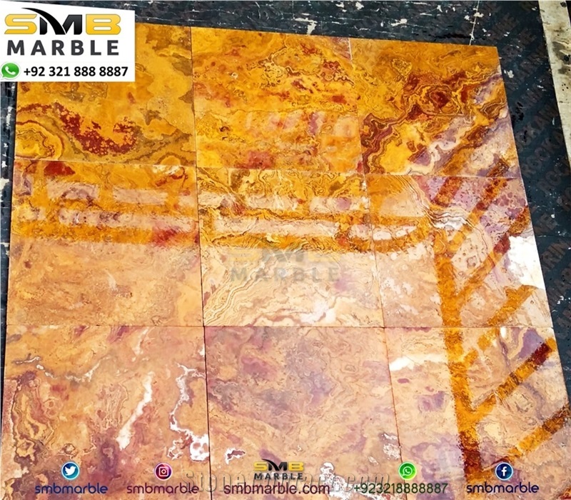 Afghan Multi Green Onyx Slabs & Tiles