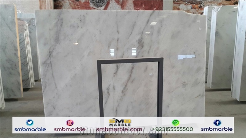 Ziarat White Marble Tiles & Slabs