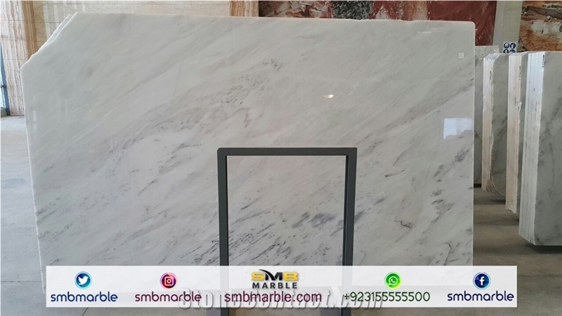 Ziarat White Marble Tiles & Slabs