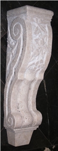 Floral Design Corbel Tuscany Classic Travertine
