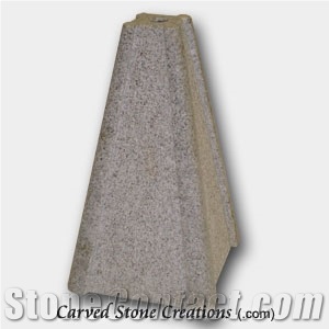 Tall Pyramid Granite Fountain