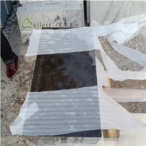Acid Washed Finish Blue Limestone for Floor