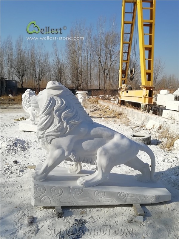 Animal Sculpture & Statue, Natural Stone Carving