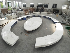 Beautiful White Quartz Countertop