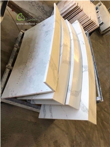 Beautiful White Quartz Countertop