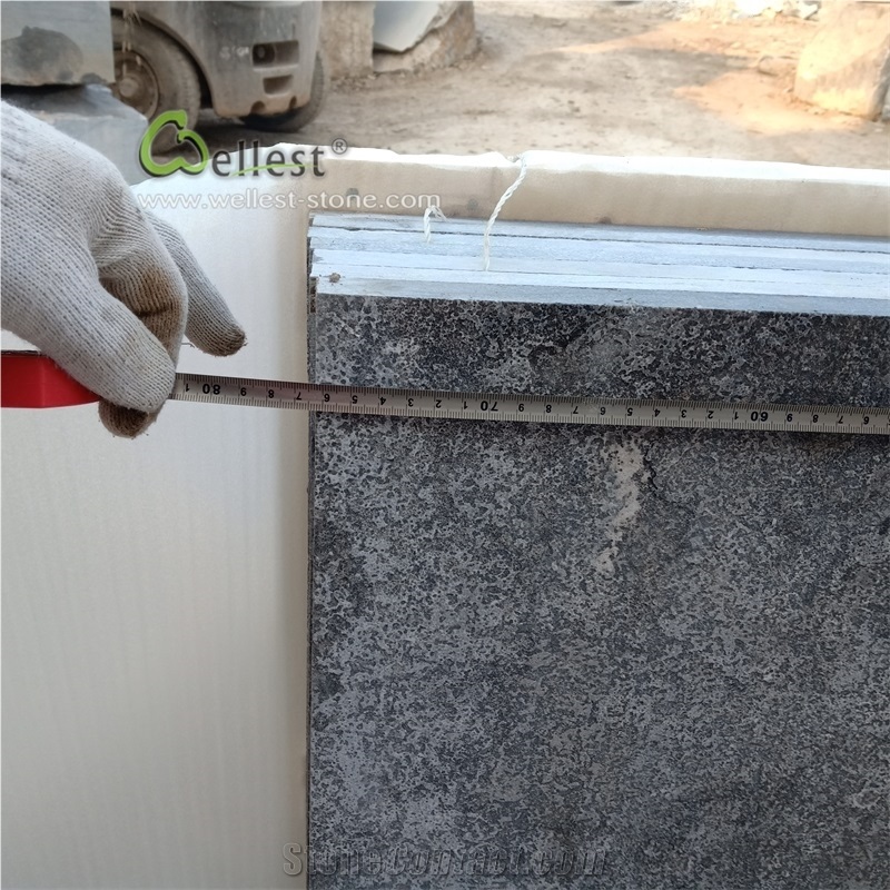 Blue Stone Flamed Exterior Flooring Tile