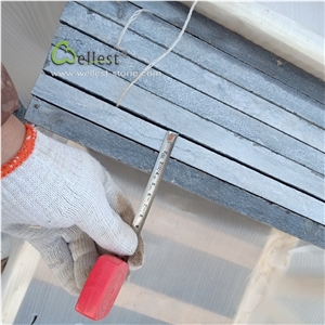 Blue Stone Flamed Exterior Flooring Tile