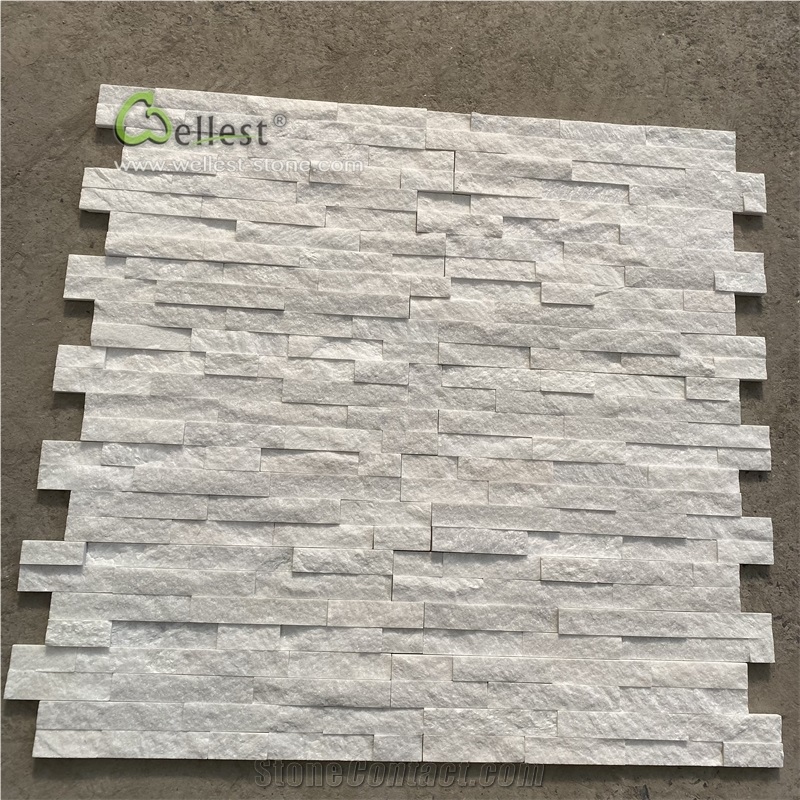 Building Stone Pure White Decorate Wall Panel