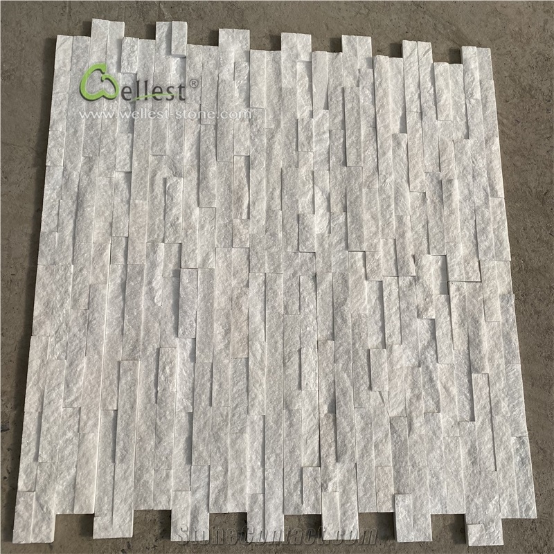 Building Stone Pure White Decorate Wall Panel