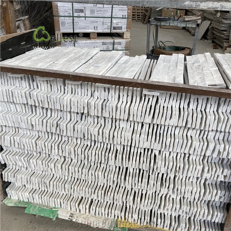 Building Stone Pure White Decorate Wall Panel