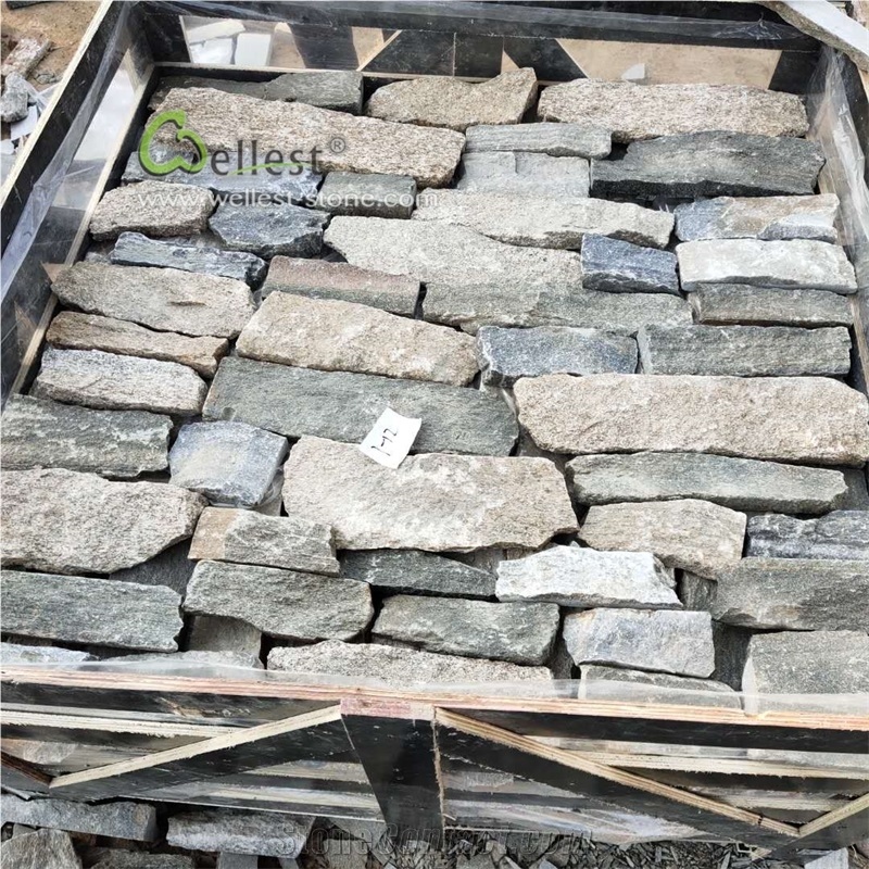 Random Loose Natural Quartzite Stone for Wall