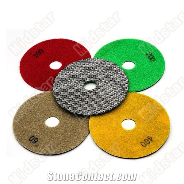 Diamond Electroplated Stone Polishing 100mm