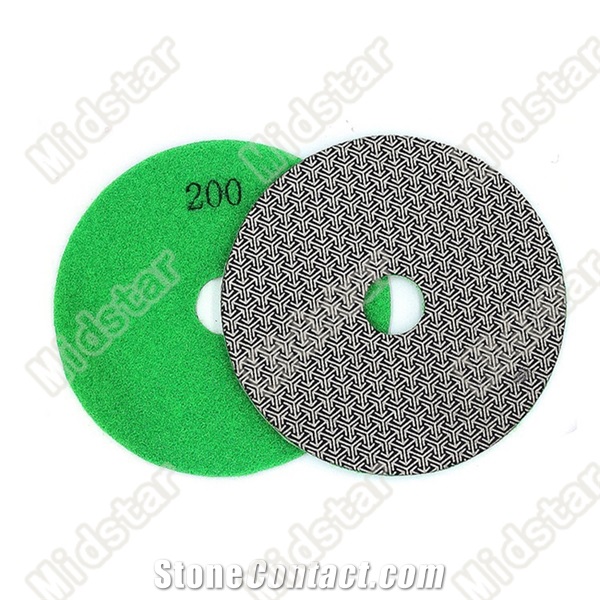 Diamond Electroplated Stone Polishing 100mm