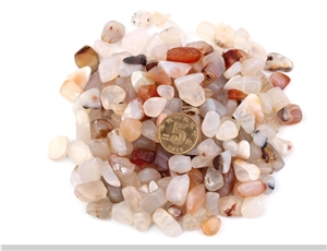 Agate Green Onex Colour Polished Pebbles