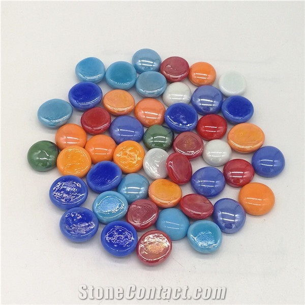 Amber Crystal Glass Gems Beads for Vase Filler