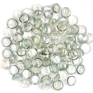 Trasparent Glass Flat Ball for Fish Tank