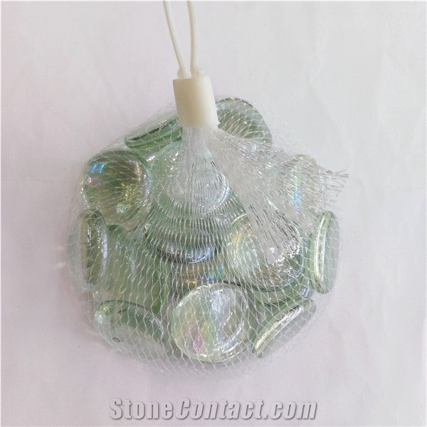 Trasparent Glass Flat Ball for Fish Tank