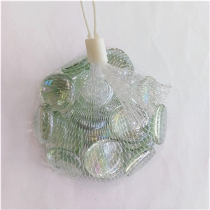 Trasparent Glass Flat Ball for Fish Tank