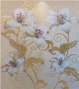 Glass Medallion by Handcut for Mosaic Pictures Art